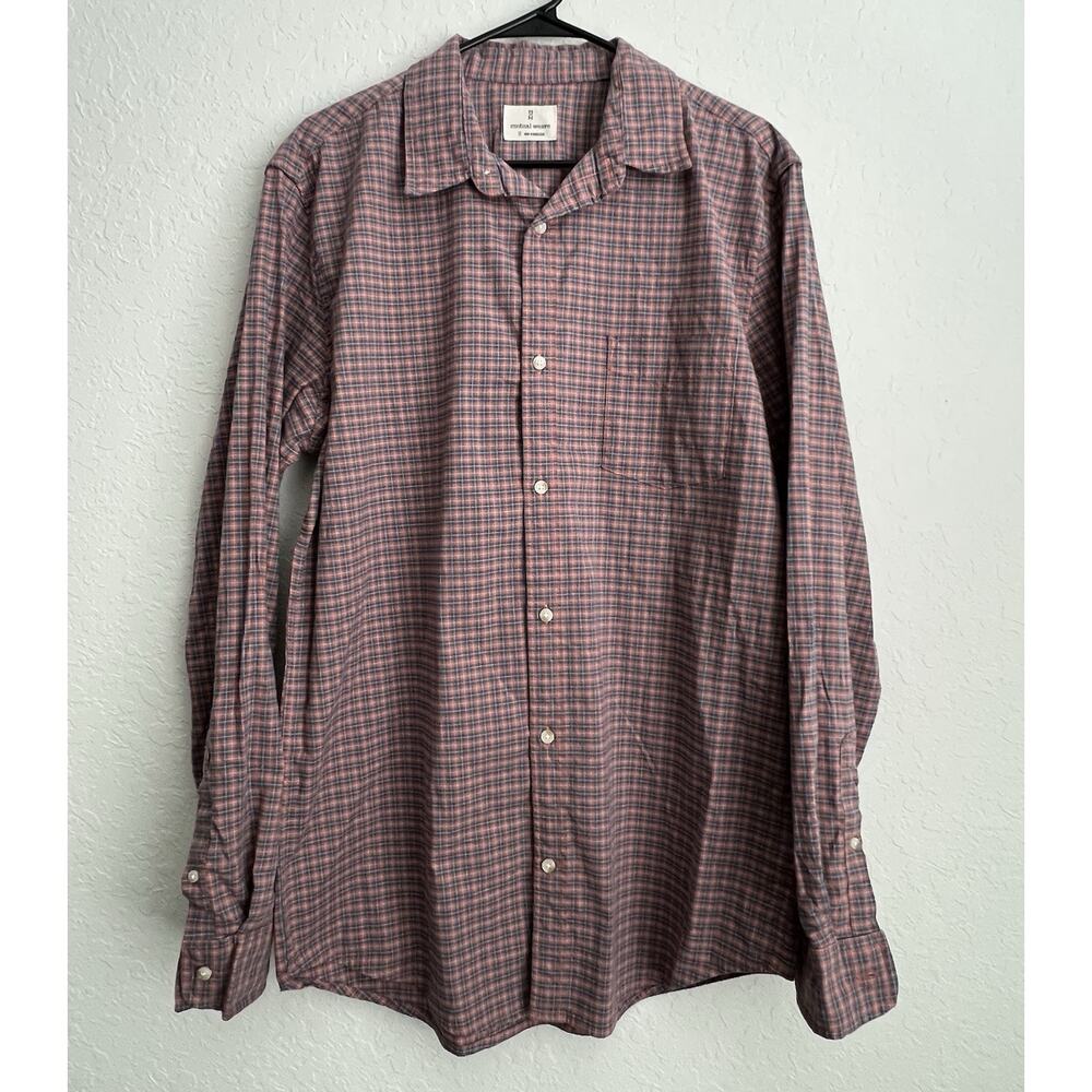 Mutual Weave Men’s Button Down Shirt Big & Tall LT Large Tall